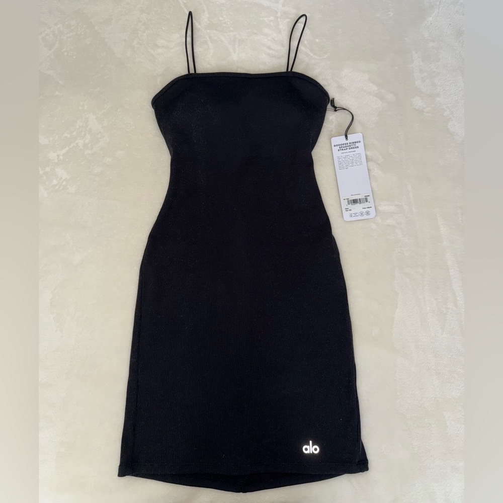 Alo yoga ribbed mini dress!